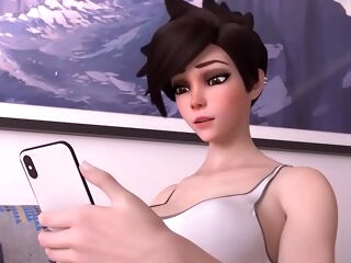 Overwatch - Tracer Getting off HENTAI - more videos https://ouo.io/oHg5Lyb